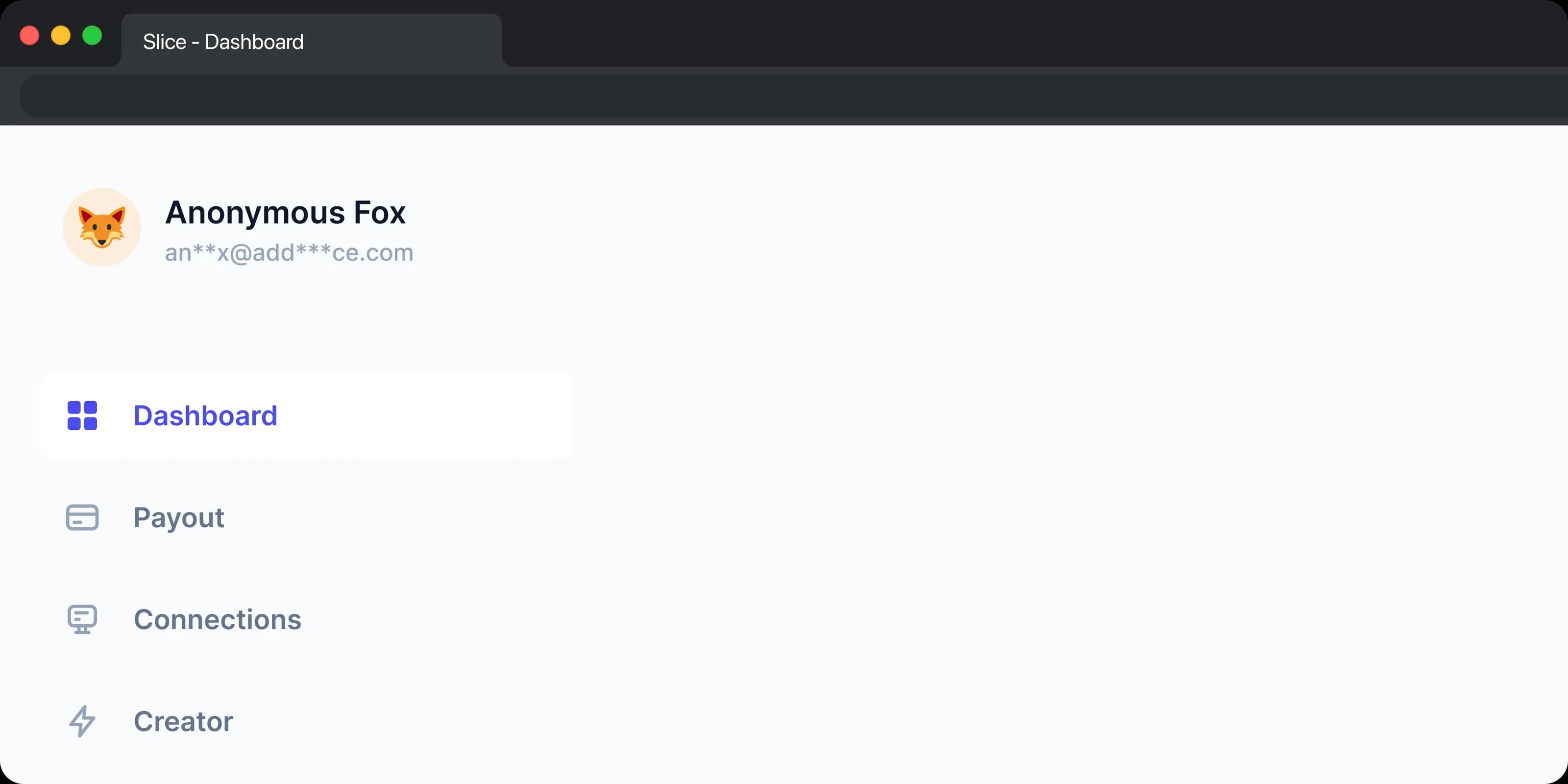Slice Account